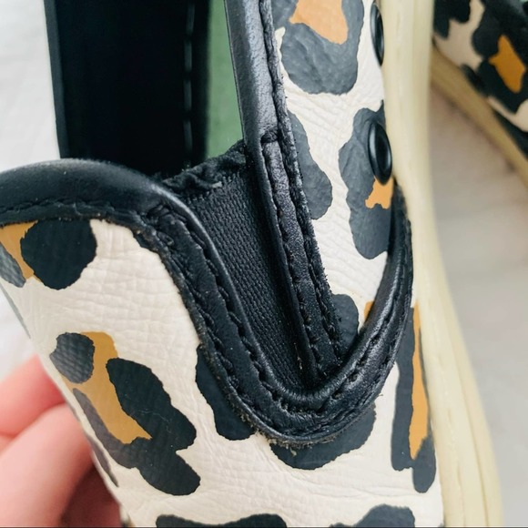 Coach Parkside Slip On Sneakers Leopard Cheetah 7 - Picture 5 of 10